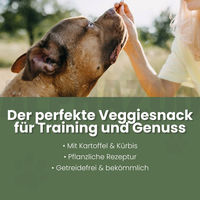 Produktbild von Alphazoo Couchpotatoes Veganer Belohnungssnack ohne tierisches Protein