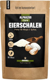 ALPHAZOO Eierschalen-Pulver Nahrungsergänzung für Hunde und Katzen zur Unterstützung von Gelenken und Knochen 1000g – Bild 1 von 4