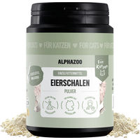 Produktbild von alphazoo Eierschalenpulver für Katzen mit niedrigem Phosphorgehalt 250g