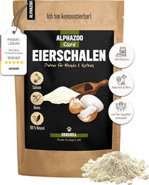 alphazoo Eierschalenpulver zur Ergänzung für Hunde und Katzen 250g - 250 g – Bild 1 von 6