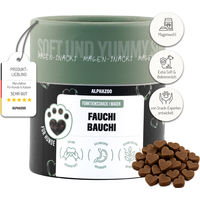 Produktbild von alphazoo Fauchi Bauchi Funktionssnack für Hunde mit Lachs zur Unterstützung von Magen und Darm 60g - 60 g