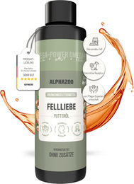alphazoo Fellliebe Futteröl für Katzen zur Unterstützung von Haut und Fell 250 ml – Bild 1 von 8