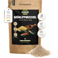 Produktbild von alphazoo Grünlippmuschel-Pulver Gelenk-Supplement für Hunde und Katzen 250 g - 250 g