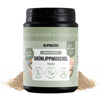 Produktbild von alphazoo Grünlippmuschel-Pulver Gelenk-Supplement für Katzen 100g