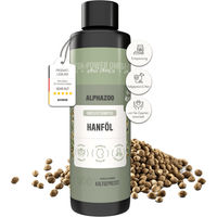 Produktbild von alphazoo Hanföl für Katzen zur Unterstützung von Haut und Fell 1000ml