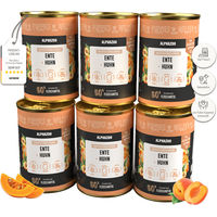 Produktbild von alphazoo Hund Nassfutter Ente Huhn für Junior Hunde getreidefrei 6 x 400g