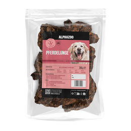 Alphazoo Kausnack Pferdelunge Monoprotein für Welpen 250g – Bild 1 von 1