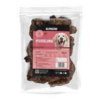 Produktbild von Alphazoo Kausnack Pferdelunge Monoprotein für Welpen 250g