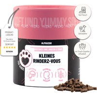 Produktbild von alphazoo Kleines Rinderz-Vous Hundesnack mit hohem Fleischanteil Rind 65g - 65 g