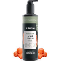 Produktbild von Alphazoo Lachsöl für Hunde zur Unterstützung von Haut und Fell 500ml
