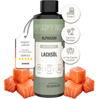 Produktbild von alphazoo Lachsöl für Katzen 100ml zur Unterstützung von Haut, Fell und Immunsystem