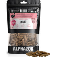 Produktbild von Alphazoo Leckerli Ente für alle Altersstufen 160g