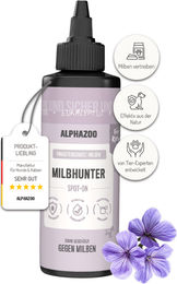alphazoo MilbHunter Spot-On Milbenmittel für Katzen 100ml – Bild 1 von 5