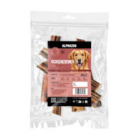 Produktbild von Alphazoo Ochsenziemer Kausnack aus Rind ohne Aroma- oder Konservierungsstoffe 250g