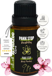 alphazoo Panik Stop Bachblüten Globuli zur Beruhigung für Hunde und Katzen 15g - 15 g – Bild 1 von 4