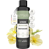 Produktbild von alphazoo Premium Nachtkerzenöl für Hunde 250 ml – Kaltgepresstes Haut-Fell-Supplement zur Unterstützung bei Allergien - 250 ml