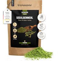 Produktbild von alphazoo Seealgenmehl für Hunde und Katzen 250g veganes Mineralfutter zur Unterstützung von Haut, Fell und Verdauung - 250 g