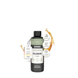 alphazoo Seelenruhe Futteröl für Hunde zur Beruhigung und Haut-Fell-Pflege 100ml – Bild 1 von 1