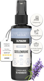 alphazoo Seelenruhe Spray für Hunde mit Baldrian und Lavendel 100ml - 100 ml – Bild 1 von 7