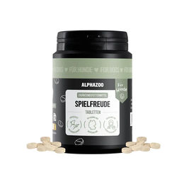 Alphazoo Spielfreude Gelenk-Supplement Tabletten für Hunde und Katzen 180g – Bild 1 von 1