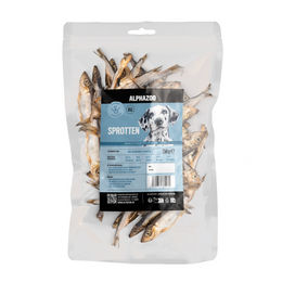 Alphazoo Trockenfisch Sprotten ohne Zusatz von Aroma- oder Konservierungsmitteln 250g – Bild 1 von 1