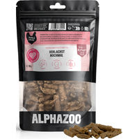 Produktbild von Alphazoo Verlachst Nochmal Hundeleckerli Lachs und Huhn 160g