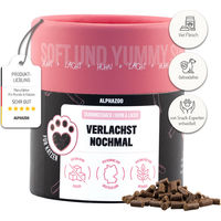 Produktbild von alphazoo Verlachst Nochmal Katzenleckerli mit Lachs und Huhn 65g - 65 g
