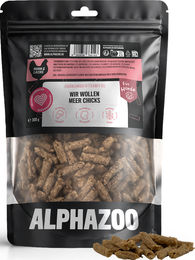Produktbild von Alphazoo Wir wollen Meer Belohnungssnack Huhn und Lachs getreidefrei 300g
