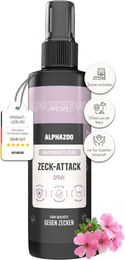 alphazoo ZeckAttack Zeckenspray für Hunde und Katzen mit natürlichem Inhalt 250ml - 200 ml – Bild 1 von 5