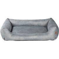 Produktbild von alsa-brand Hundebett Letto Plüsch Grau 60 x 40 cm OEKO-TEX Standard