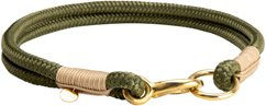 Produktbild von alsa-brand Hundehalsband Bolle Tau Halsband oliv-sand 45 cm
