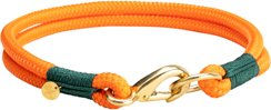 Produktbild von alsa-brand Hundehalsband Tau Halsband Orange-Tannengrün 50 cm - 50 cm