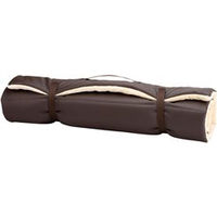 Produktbild von alsa-brand Reisematte Travelmat für Hunde aus Kunstleder braun 80 x 104 cm