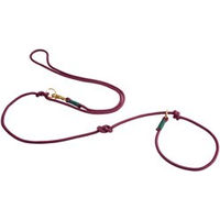 Produktbild von alsa-brand Retriever-Führleine Aubergine-Tannengrün 2 m Länge - 2 m