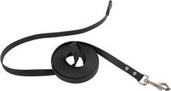 Produktbild von alsa-brand Schleppleine Biothane schwarz waterproof 500 cm Breite 2 cm - 500 cm