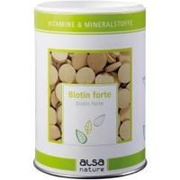Produktbild von alsa-nature Biotin forte Haut-Fell-Supplement mit Vitaminen für alle Altersstufen 70 Tabletten 250 g - 70 x 1 Stk.