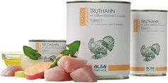 Produktbild von alsa-nature CLASSIC Hundefutter Nass Truthahn mit Süßkartoffel, Birne & Löwenzahn 6 x 400 g - 6 x 400 g