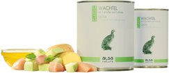 Produktbild von alsa-nature CLASSIC Hundefutter Nass Wachtel mit Kartoffel und Kohlrabi Getreidefrei 6 x 800 g - 6 x 800 g