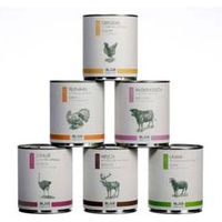 Produktbild von alsa-nature CLASSIC Hundefutter Nassfutter Mix aus Truthahn Hirsch und Strauß Getreidefrei mit hohem Fleischanteil 6 x 800 g - 6 x 800 g