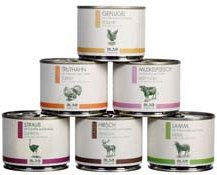 Produktbild von alsa-nature CLASSIC Hundefutter Nassmenü Mix aus Truthahn Hirsch und Strauß getreidefrei glutenfrei monoprotein 30 x 200 g - 30 x 200 g
