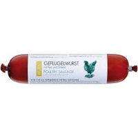 Produktbild von alsa-nature Geflügel-Rind-Wurst mit Reis für erwachsene Hunde, Sensitive Pastete, 6 x 200 g - 6 x 200 g