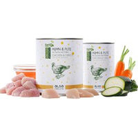 Produktbild von alsa-nature JUBILÄUM Hundefutter Nass Huhn & Pute mit Zucchini und Möhre Stückchen in Sauce 6 x 800 g - 6 x 800 g