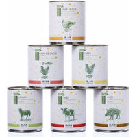 Produktbild von alsa-nature JUBILÄUM-Menü-Mix Hundefutter Nass Adult Huhn Pute Rind Getreidefrei Glutenfrei Monoprotein Sensitive 60 x 800 g - 60 x 800 g
