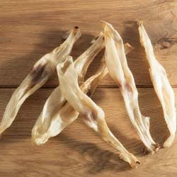 Produktbild von alsa-nature Kaninchenohren Kauartikel für Hunde Adult Monoprotein Hypoallergen 400 g - 2 x 200 g