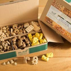 Produktbild von alsa-nature Knabber-Selection Hund Belohnungssnack Wild und Pute getreidefrei glutenfrei monoprotein 6 x 100 g