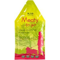 Produktbild von alsa-nature Meaty to go Funktionssnack Huhn Geflügel mit hohem Fleischanteil 6 x 85 g - 6 x 85 g