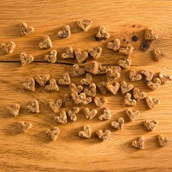 Produktbild von alsa-nature Puten-Herzen Belohnungssnack für kleine Hunde 250 g