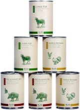 Produktbild von alsa-nature Senior Hundefutter Nassmenü Mix Getreidefrei Glutenfrei Monoprotein 6 x 400 g - 6 x 400 g