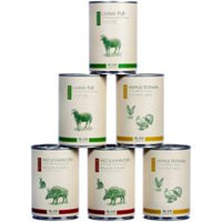 Produktbild von alsa-nature Senior Hundefutter Nassmenü Mix Getreidefrei Glutenfrei Monoprotein 6 x 400 g - 6 x 400 g