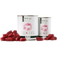 Produktbild von alsa-nature SIMPLE Hundefutter Nass Rind pur Monoprotein mit hohem Fleischanteil 6 x 400 g - 6 x 400 g
